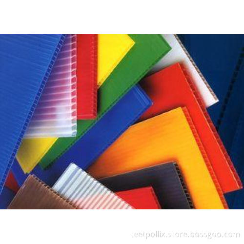 Beautiful Blue / Clear / White Corrugated Plastic Roofing S